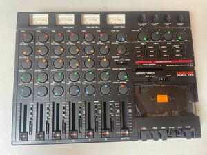 N1429/TASCAM cassette MTR PORTA TWO mini studio multitrack recorder mixer AV musical instruments sound stereo Junk 