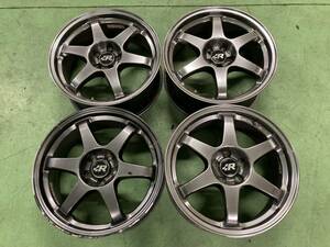 COX VOLKSWAGEN Racing 17×7.5JJ 5H PCD100 +38 4本SET (H24037)