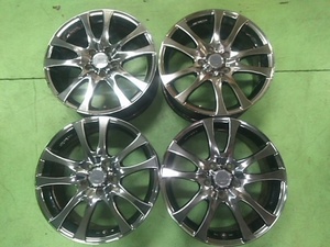 WORK STEEZ ASPA 17×7J 5H PCD114.3 +53 4本SET (H24033) 