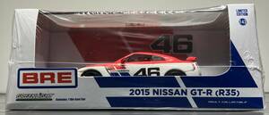 1/43　Greenlight 2015 NISSAN GT-R (R35) BRE RAICNG　ニッサン　未開封品　グリーンライト