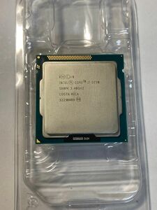 【動作確認OK】 Intel Core i7 3770 第2、3世代　LGA1155 デスクトップ用　CPU