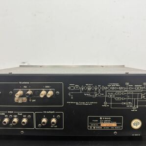 I # TRIO FM専用チューナー KT-5500 通電確認済み 音出し確認済みの画像5