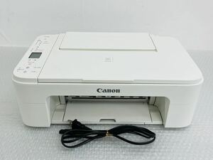 I♪ 通電品 Canon キヤノン インクジェット 複合機 プリンター PIXUS TS3130S ホワイト