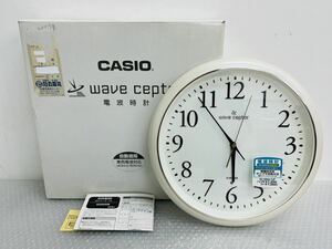 I♪ 通電品 CACIO カシオ 電波時計 IQ-1000J-7 JF 掛時計 