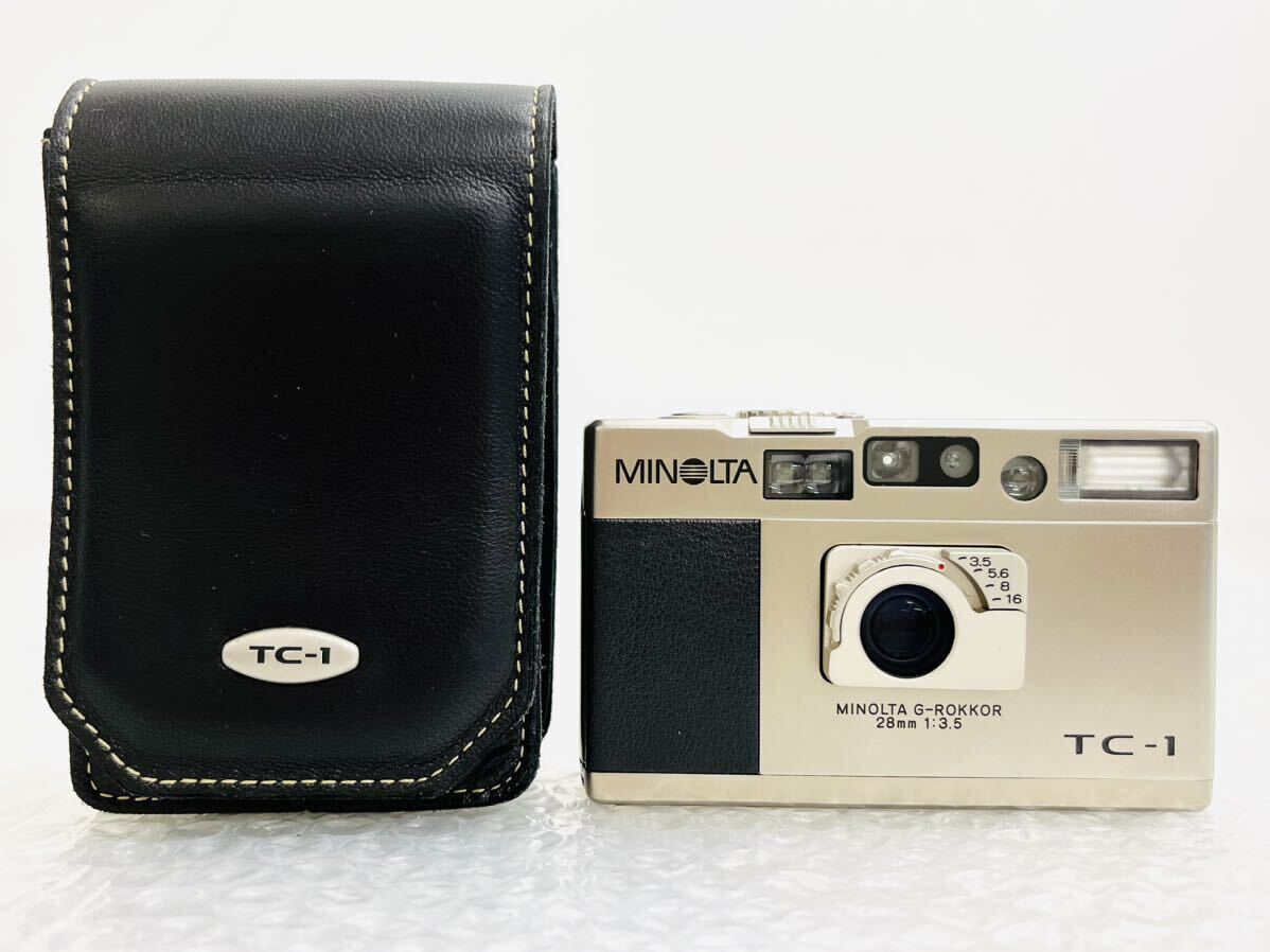 Yahoo!オークション -「minolta tc-1 ミノルタ tc1」(コンパクトカメラ