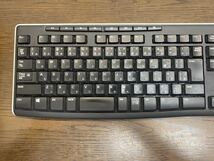 I★ ① 動作品 Logicool ロジクール Wireless Keyboard K270 日本語 108キーボード ワイヤレス _画像2