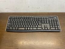 I★ ② 動作品 Logicool ロジクール Wireless Keyboard K270 日本語 108キーボード ワイヤレス _画像1