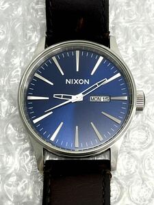 I♪ NIXON ニクソン THE SENTRY セントリー クオーツ 腕時計 NEVER BELATE