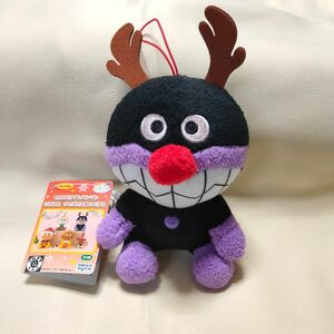 それいけアンパンマン　ころふわ　クリスマス　ぬいぐるみ　バイキンマン　マスコット