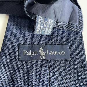 ラルフローレン(Ralph Lauren) ネイビーカラーネクタイ