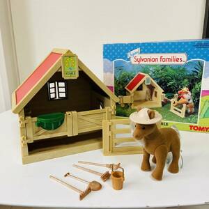 シルバニアファミリー　PONY&STABLE ポニー　馬小屋　海外　UK