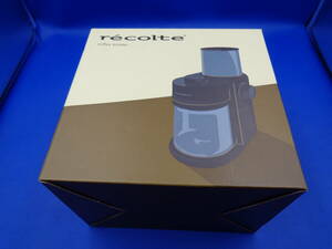 52-0　未使用品　recolte　 コーヒーグラインダー ブラック　Coffee Grinder RCM-2(BK)