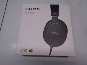 52-10　SONY モニターヘッドフォン ブラック MDR-MV1