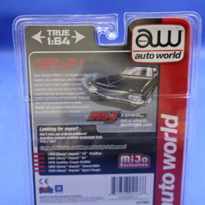 35-1 [現状品]AUTO WORLD 1/64 1970 CHEVY IMPALA SS LOWRIDER BLACKの画像2