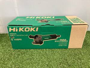 【未使用品】★HiKOKI(ハイコーキ) AC100V 100mm ディスクグラインダー スナップスイッチタイプ G10SP5　ITSFV296J8AK