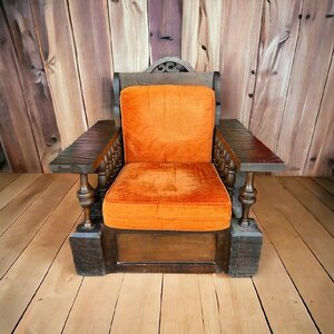  antique / old furniture / interior / retro / single sofa / Vintage / chair / bench 