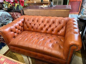  antique / Cesta - field / love sofa / two seater . sofa / leather 