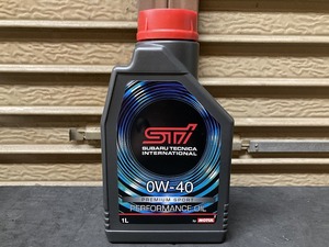 スバル STIパフォーマンスオイル 0W-40 1L ①