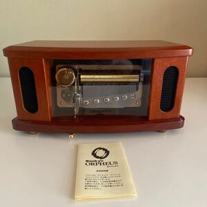 a1220) ORPHEUSorufe light 50. music box ka non SANKYO sun kyo- interior 