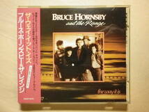 『Bruce Hornsby ＆ The Range/The Way It Is(1986)』(1986年発売,R32P-1079,廃盤,国内盤帯付,歌詞付,Mandolin Rain,Every Little Kiss)_画像1