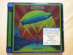 Blu-ray Audio Disc 『Led Zeppelin/Celebration Day(2012)』(Swan Song 8122-79710-0,EU盤,ライブ・アルバム,Whole Lotta Love)