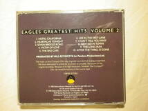 『Eagles/Greatest Hits Volume 2(1982)』(1989年発売,18P2-2730,廃盤,国内盤,歌詞付,Heartache Tonight,New Kid In Town,The Sad Cafe)_画像2
