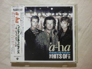 『a-ha/Headlines And Deadlines～The Hits Of a-ha(1991)』(1991年発売,WPCP-4610,廃盤,国内盤帯付,歌詞対訳付,Take On Me,80's)