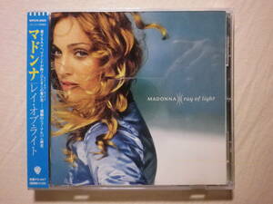 『Madonna/Ray Of Light+1(1998)』(1998年発売,WPCR-2000,国内盤帯付,歌詞対訳付,Frozen,The Power Of Good-Bye,Nothing Really Matters)