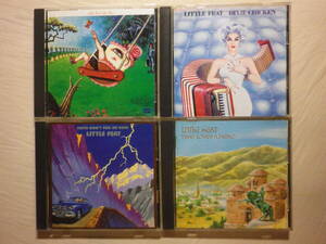 『Little Feat 国内盤アルバム4枚セット』(Sailin' Shoes,Dixie Chicken,Feats Don’t Fail Me Now,Time Loves A Hero,Lowell George)