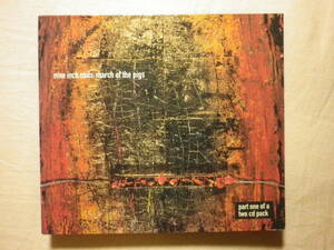 『Nine Inch Nails/March Of The Pigs〔CD1〕(1994)』(TVT/Interscope CID 592/854 001-2,UK盤,特殊ケース仕様,グランジ,インダストリアル)