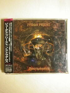『Judas Priest/Nostradamus(2008)』(CD2枚組,2008年発売,SICP-1914/5,国内盤帯付,歌詞対訳付,War Prophecy,Future Of Mankind)