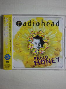 『Radiohead/Pablo Honey+5(1993)』(1998年発売,TOCP-50605,1st,廃盤,国内盤帯付,歌詞対訳付,Creep,Anyone Can Play Guitar)
