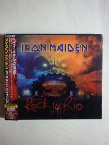 『Iron Maiden/Rock In Rio(2002)』(2002年発売,TOCP-65948/9,国内盤帯付,歌詞対訳付,2CD,ライブ・アルバム)