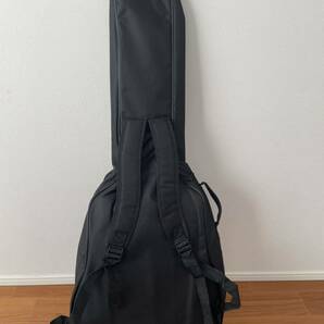 ギターケース ソフトケース ギグバッグ 黒 ギターバッグ 軽量 アコースティックギター 大容量 ポケット付き アコギ ブラック リュック型の画像6
