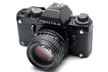 PENTAX ペンタックス 昔の高級一眼レフカメラ LXボディ +（純正50mm単焦点レンズ1:1.4付）希少品 ジャンク_画像1