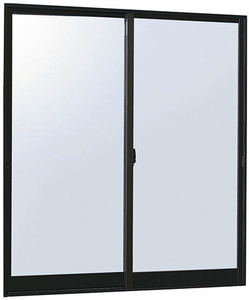 アルミサッシ YKK フレミング 半外付 引違い窓 W1845×H2230 （18022）複層