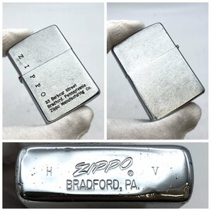 1円～/ZIPPO/ジッポー/イタリックロゴ/シルバーカラー/1989年製/ライター/煙草/喫煙具/喫煙グッズ/コレクション/ジャンク/H037の画像4