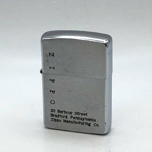 1円～/ZIPPO/ジッポー/イタリックロゴ/シルバーカラー/1989年製/ライター/煙草/喫煙具/喫煙グッズ/コレクション/ジャンク/H037