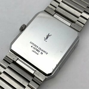 Yves Saint Laurent/イヴサンローラン/YSL/CITIZEN/シチズン/4-107993/2針/シルバーカラー/クォーツ/レディース腕時計/ジャンク/T109の画像8