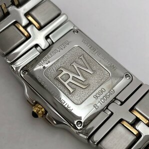 1円～/RAYMOND WEIL/レイモンドウィル/GENEVE/Parsifal/パルジファル/9390/2針/デイト/ゴールド文字盤/クォーツ/腕時計/ジャンク/T126の画像8