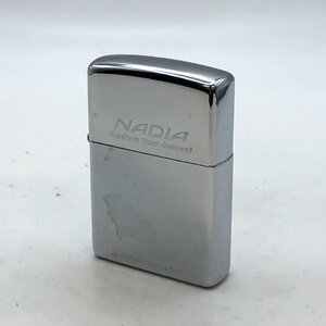 1円～/ZIPPO/ジッポー/NADIA/シルバーカラー/2000年製/ライター/煙草/喫煙具/喫煙グッズ/コレクション/火花OK/ジャンク/H080