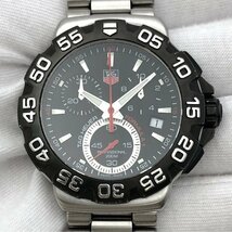 1円～/TAG HEUER/タグホイヤー/フォーミュラ1/プロフェッショナル/CAH1110/クロノグラフ/デイト/クォーツ/メンズ腕時計/ジャンク/T213_画像5