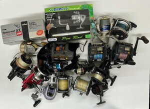 １円～/SHIMANO/Daiwa/OLYMPIC/etc.../リール/フィッシング/釣り具/釣り用品/大量/19点/まとめ/ジャンク/K013