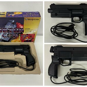 1円～/SEGA/セガ/セガサターン/HST-3210/カセット・付属品付/テレビゲーム/本体/ソフト/おもちゃ/まとめ/ジャンク/W008の画像5