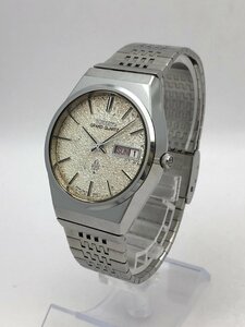 1円～/SEIKO/セイコー/GQ/GRAND QUARTZ/グランドクォーツ/4843-8100/3針/デイデイト/シルバーカラー/ラウンド/メンズ腕時計/ジャンク/T005