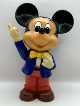 DISNEY/ディズニー/ミッキー/貯金箱/ソフビ/人形/マスコット/コレクション/フィギュア/I038_画像2