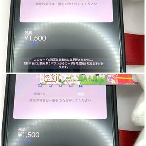 1円～/ICOCA/ハローキティ/記念デザインカード/2枚/まとめ/残高あり/3,000円分/ICカード/半導体/ジャンク/I042の画像3