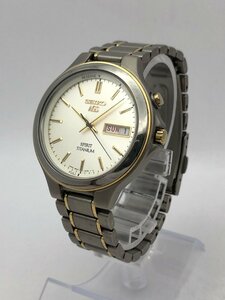 SEIKO/セイコー/AGS/SPIRIT/スピリット/5M43-0B50/6石/3針/デイデイト/ラウンド/チタン/裏スケ/10BAR/メンズ腕時計/ジャンク/T084