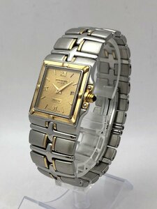 1円～/RAYMOND WEIL/レイモンドウィル/GENEVE/Parsifal/パルジファル/9390/2針/デイト/ゴールド文字盤/クォーツ/腕時計/ジャンク/T126