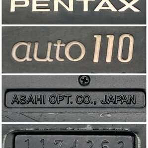 1円～/PENTAX/ペンタックス/auto110/付属品付/PENTAX-110/24mm/F2.8/18mm/F2.8/50mm/F2.8/小型一眼レフ/フィルムカメラ/ジャンク/I202の画像4